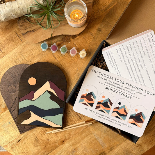 Adventure-Inspired DIY Paint Kit | Mt Stuart