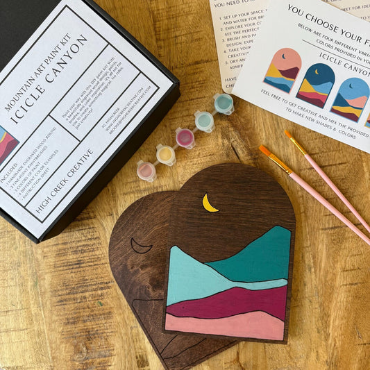 Adventure-Inspired DIY Paint Kit | Icicle Canyon