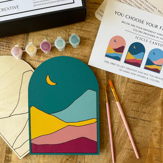 Adventure-Inspired DIY Paint Kit | Icicle Canyon