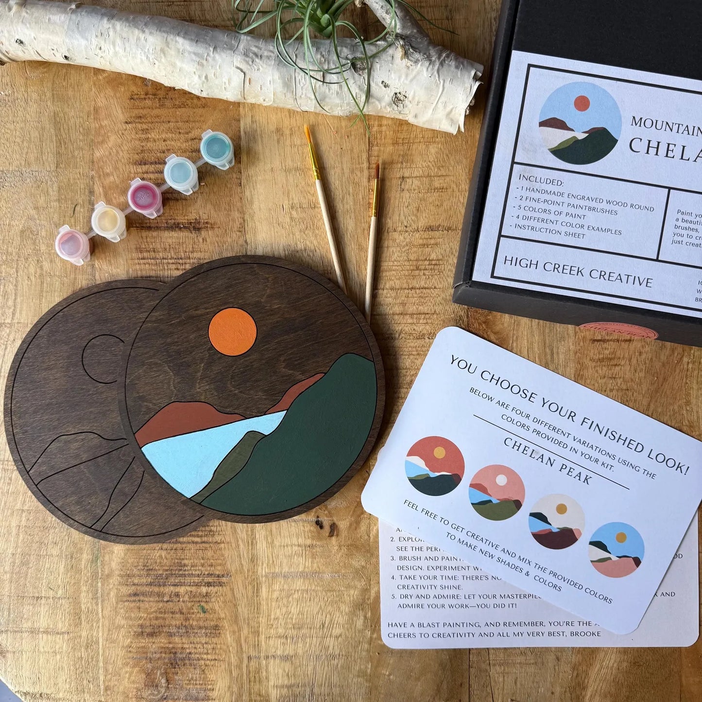 Adventure-Inspired DIY Paint Kit | Chelan Peak